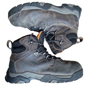Ridgecut Toughwear Mens Waterproof Work Boots Brown Leather YMF-1104 Size 11W